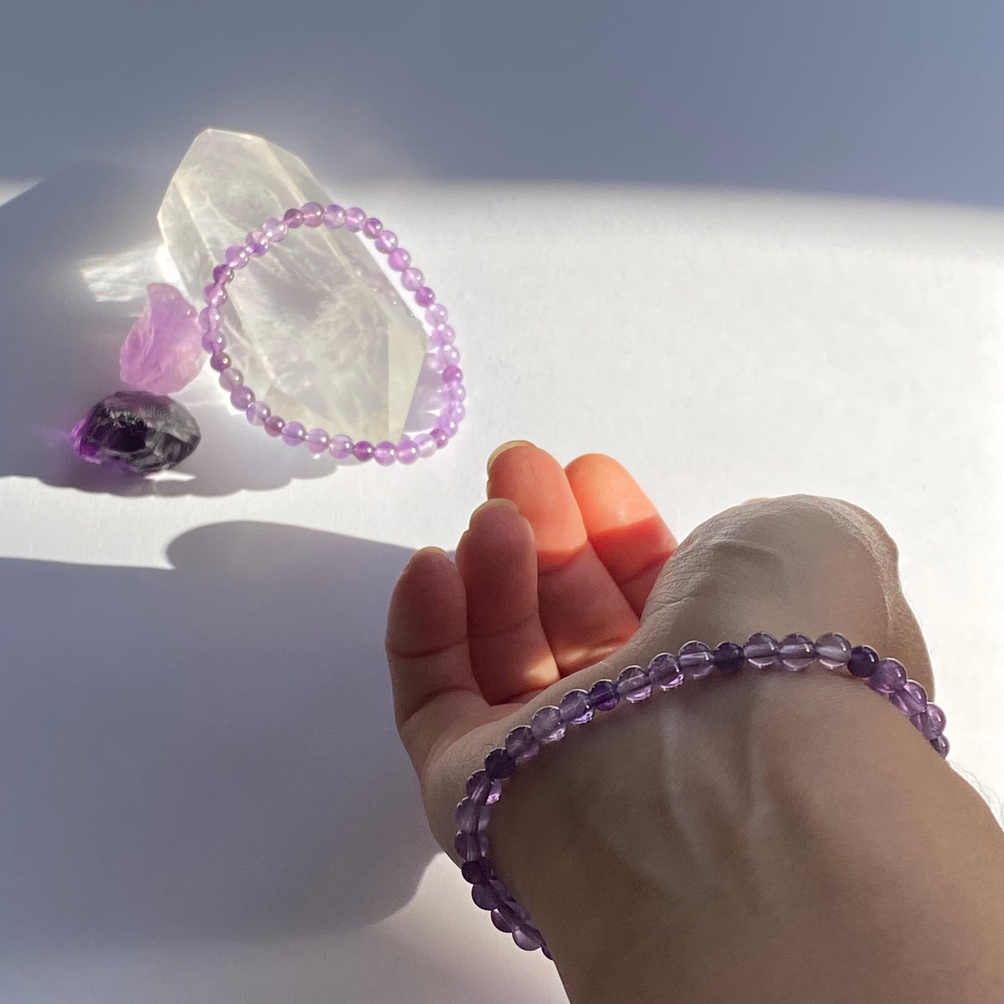 Amethyst Ouroboros Bracelet
