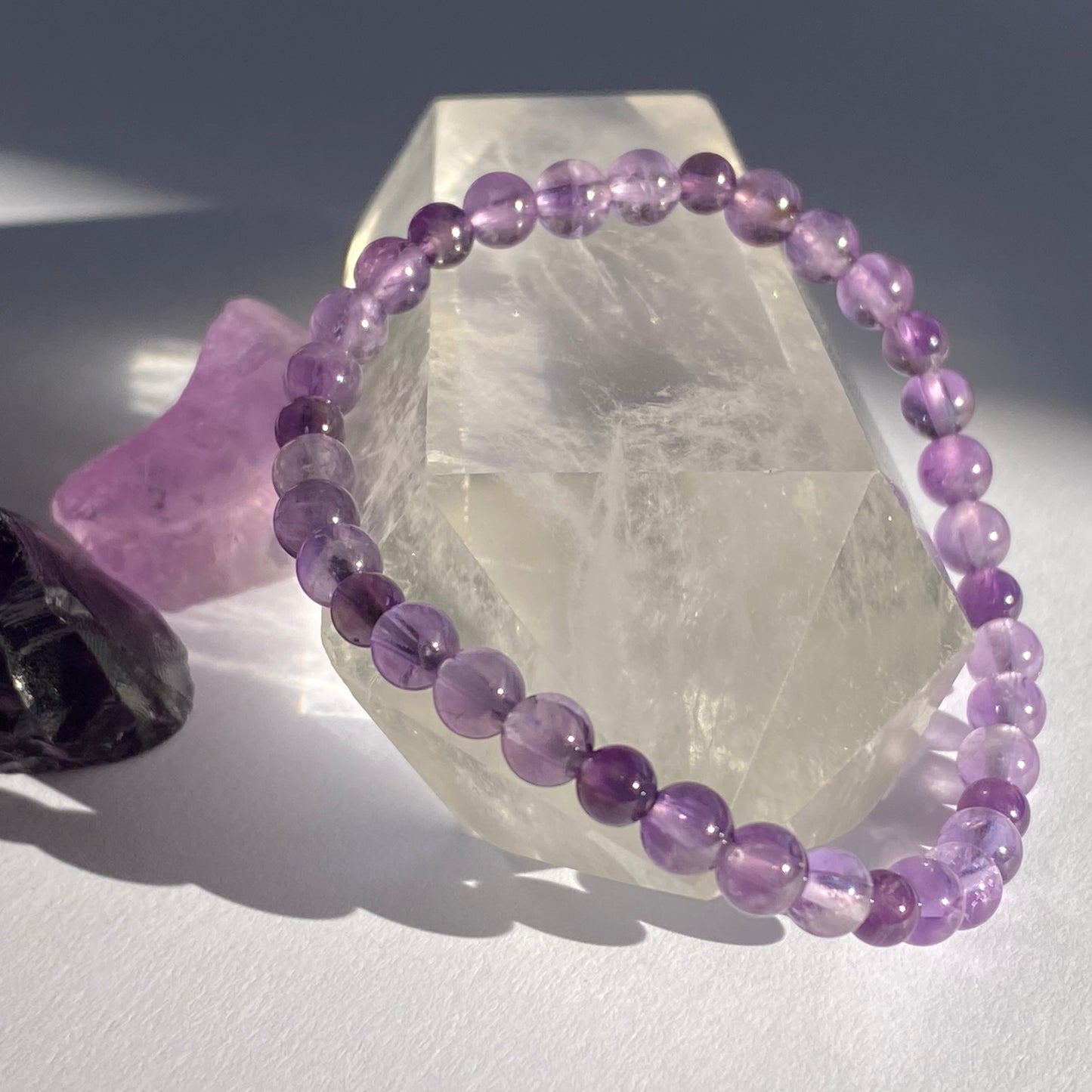 Amethyst Ouroboros Bracelet