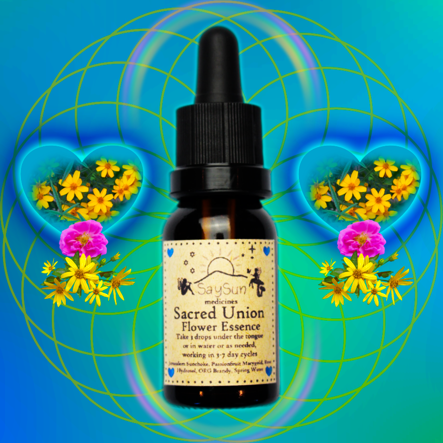 Sacred Union Passionfuit Marigold and Jerusalem Artichoke Flower Essence