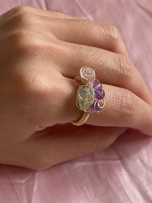 Peridot and Amethyst