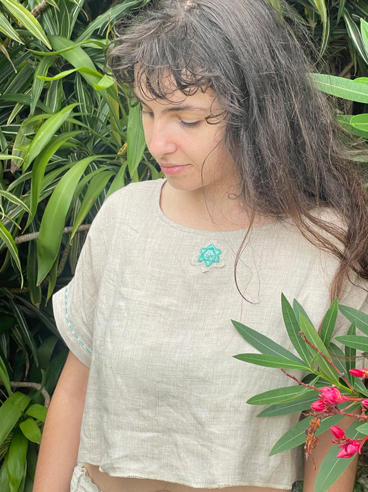 Merkaba Crop Shirt