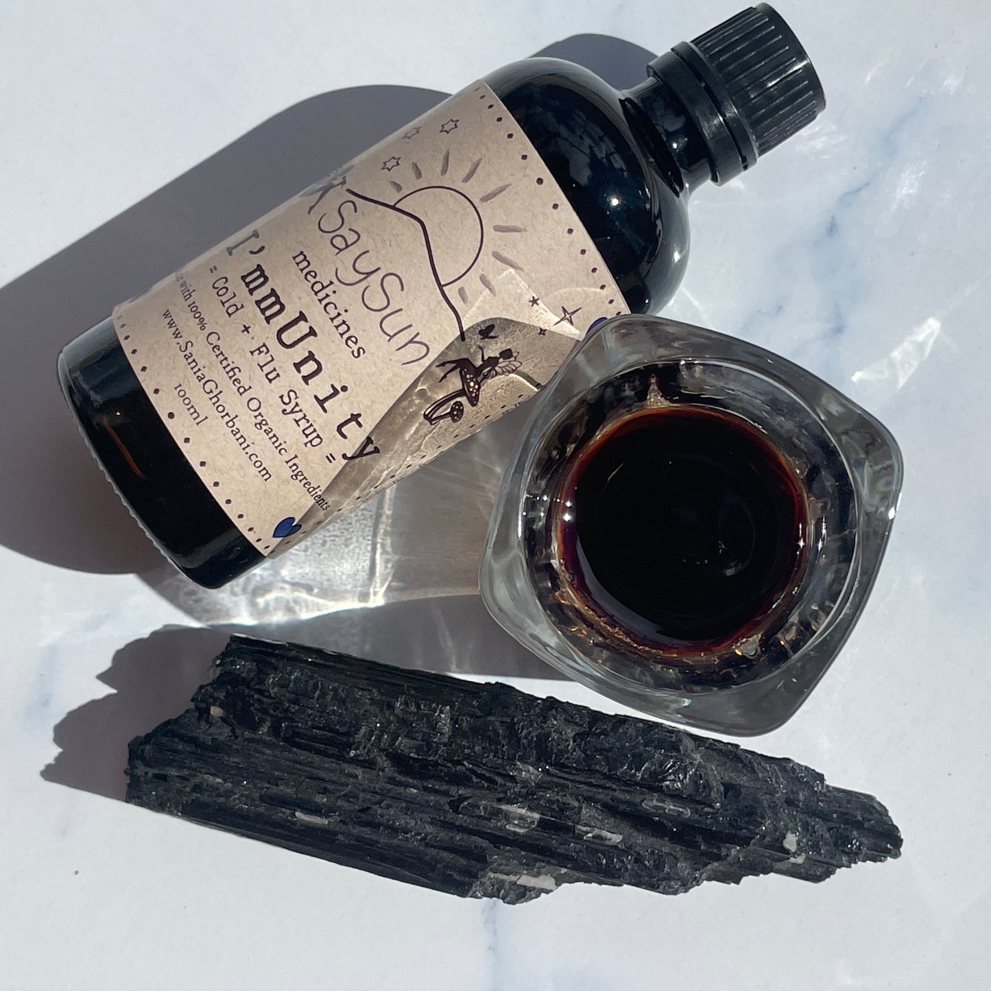 I'mmUnity Organic ElderBerry Oxymel